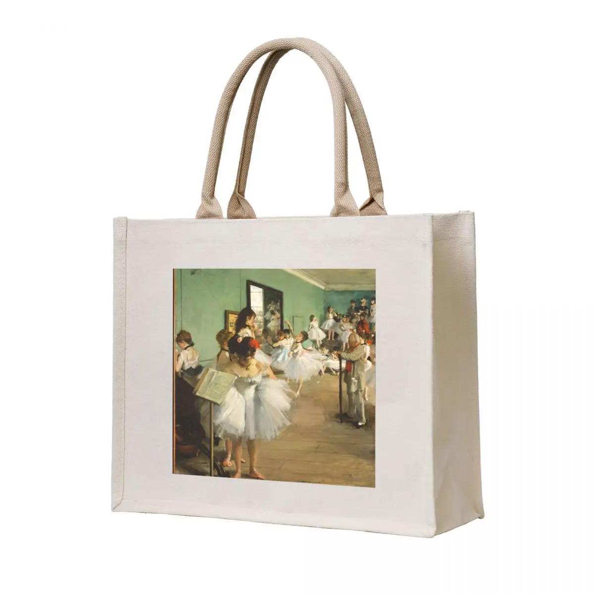 

The Dance Class by Edgar Degas Tote Bag shopper bags Women bags supermarket folding bag Women's shopping bag
