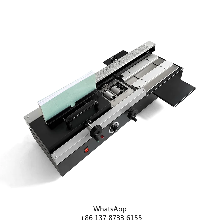Office Desktop Manual Easy Operating Book Glue Perfect Binder Binding Machine Book Binding Machine Glue Automatic