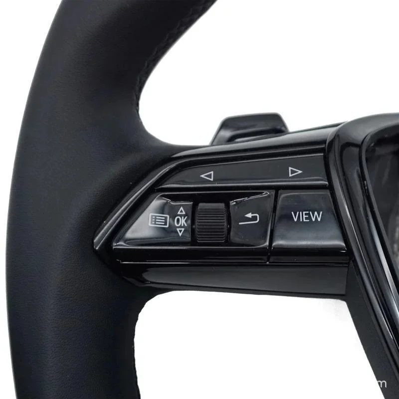 For Audi A4 A7 B9 R8 RS3 S3 S4 S5 Steering Wheel Horn Cover Premium Carbon Fiber Performance Horn Shell
