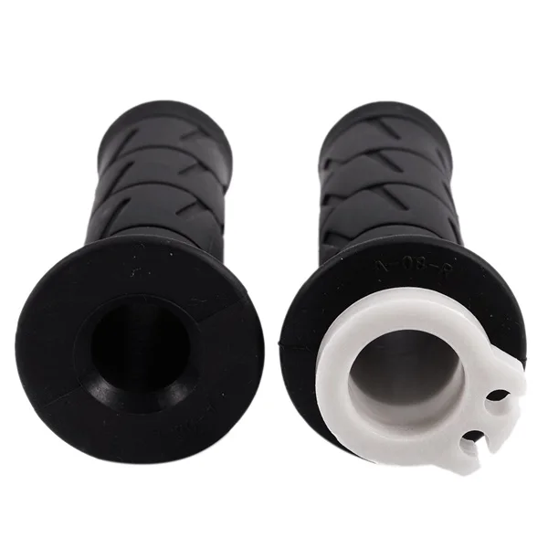 Motorcycle Handlebar Grip Rubber Gel Sleeve for Kawasaki Z750 Z800 Z1000 ZX-6R ZX-10R ZX-14R 22mm Handle Hand Grips