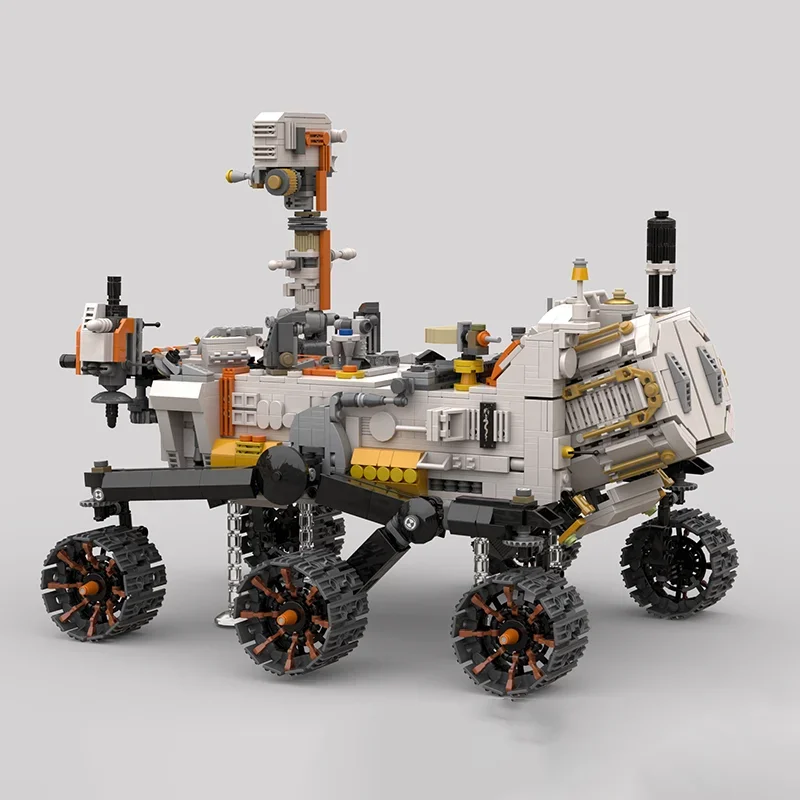 MOC-décennie s de Construction d'Exploration Spatiale, Modèle de Grain Rover, Briques Techniques, Collection d'Aviation, Bricolage, Jouets d'Assemblage, Cadeaux pour Enfants