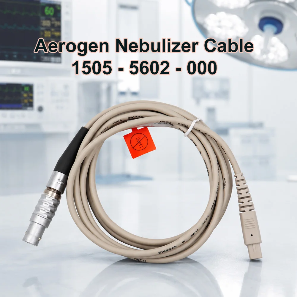 Easy Install Replace Medical Grade TPU Water Resistant Spare Parts Cable for Medical Nebulizer System  fast shipping