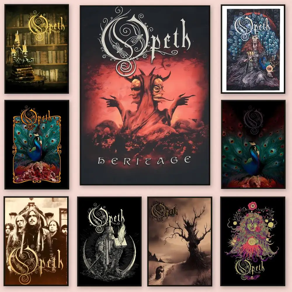 Progressive Atmospheric Band O-Opeth Poster Series HD Wall Living Room Home Decor Gift