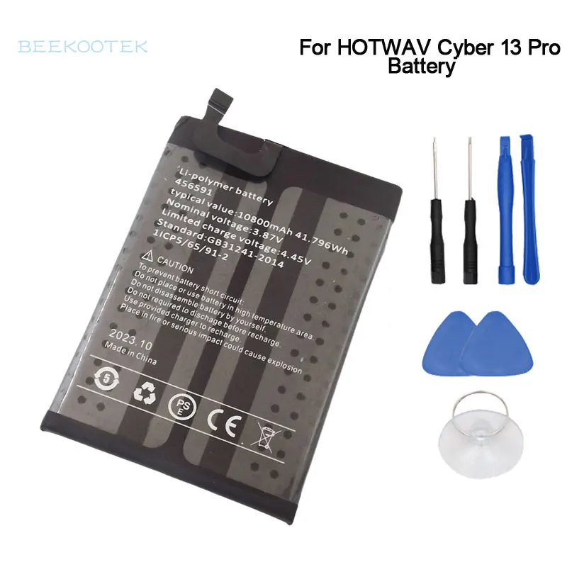 

Новый оригинальный аккумулятор HOTWAV Cyber 13 Pro, внутренний встроенный аккумулятор для сотового телефона, ремонтные аксессуары для смартфона HOTWAV Cyber 13 Pro