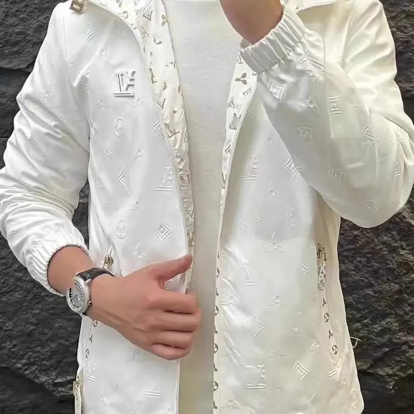 

Мужская куртка с капюшоном 2025 года, модная универсальная трендовая повседневная куртка премиум-класса