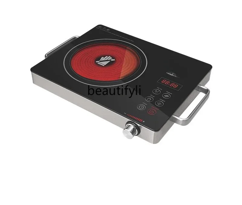 ceramic stove household 2000w high-power induction cooker desktop infrared single stove touch screen electric heating stove smt6