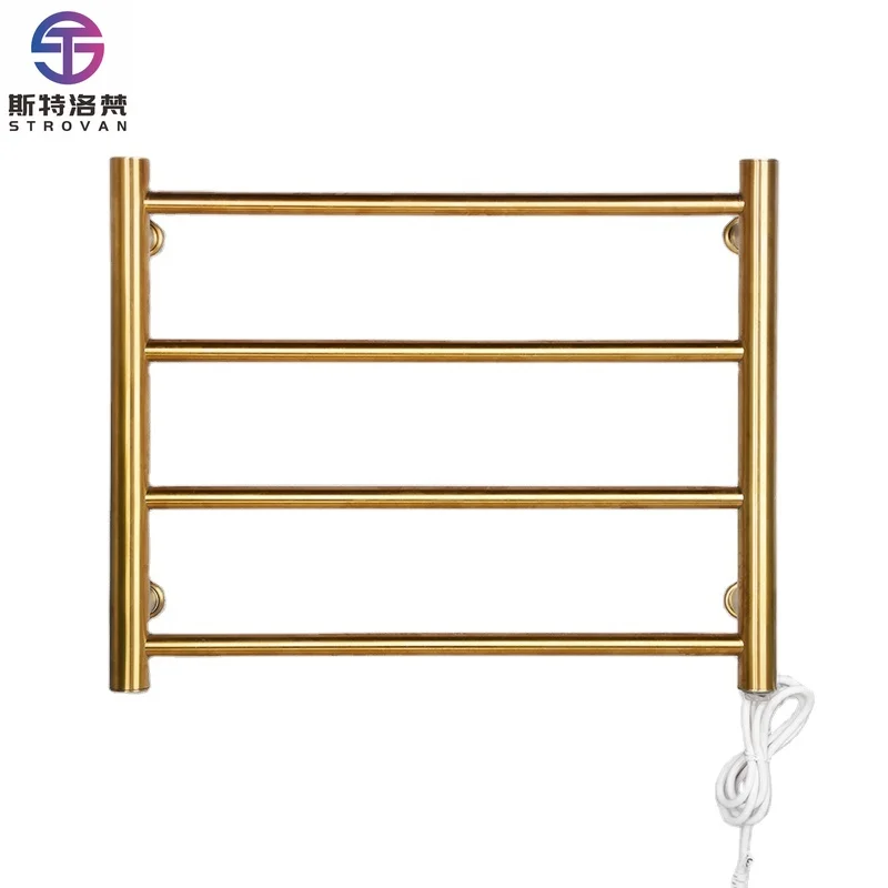 

Bars Towel Warmers Wall Mounted Electric Towel Racks 304 Stainless Steel Heated Towel Rail