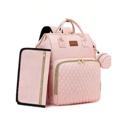 Diaper Bag Backpack With Changing Pad Pacifier Case, Baby Bag for Boy Girl Toddler Waterproof Travel Diaper Bag for Mom