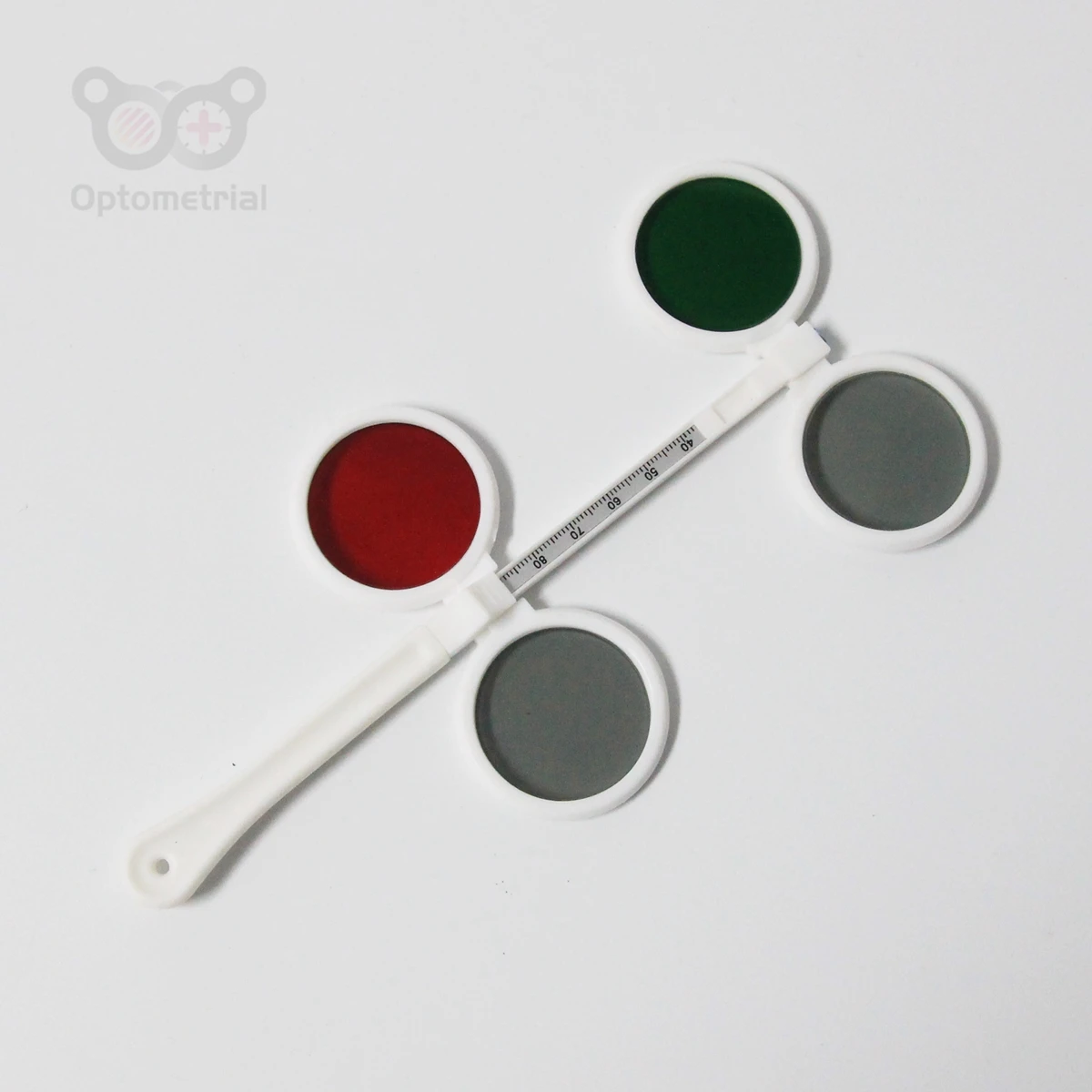 Aleta verde/roja ajustable personalizada con ajuste de ángulo polarizado, diferentes patrones de entrenamiento de combinación de 10