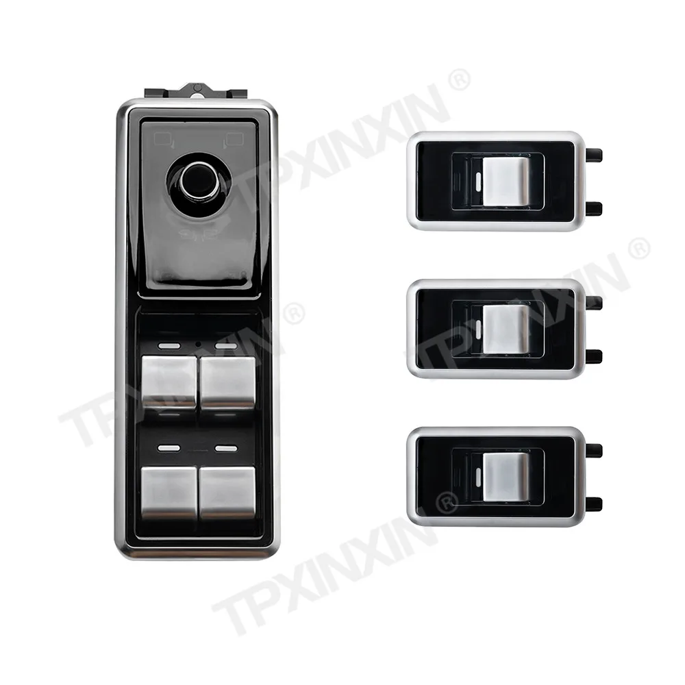 Botones de ventana estéreo para mercado de accesorios, memoria de asiento para Land Rover Range Rover Vogue L405 Sport L494 2013-2017 teclas Indash