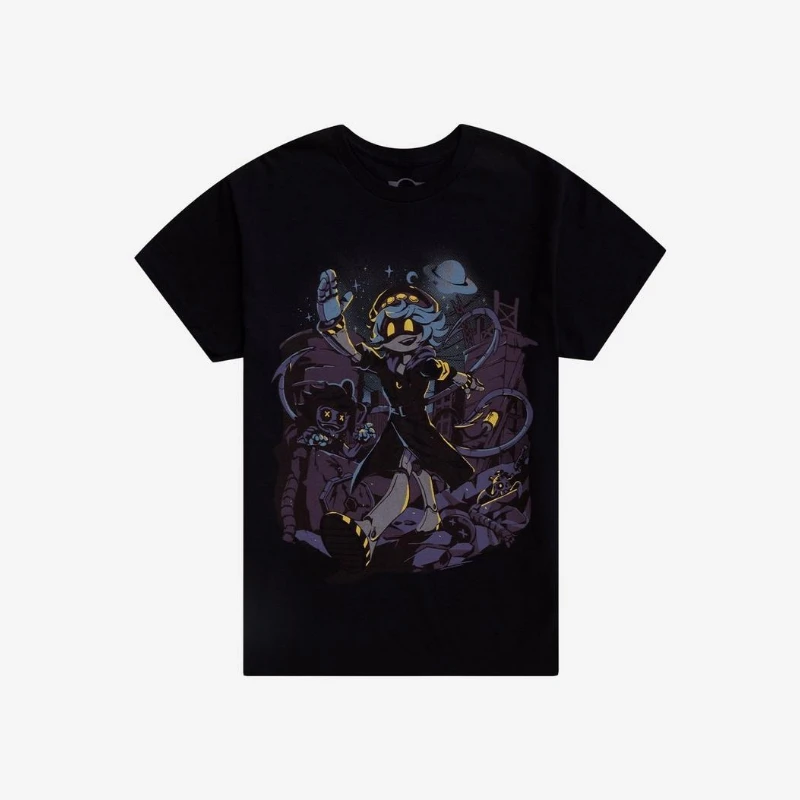 Murder Drones Uzi Doorman Graphic T‑Shirt Robot Anime Merch Unisex O‑Neck Short Sleeve Tee Casual Streetwear Tops for Men Women