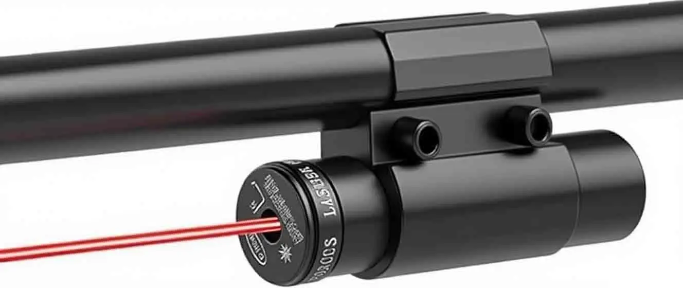 

Mini Red Dot Laser Sight with Barrel Clamp Mount for Rifles and Shotguns
