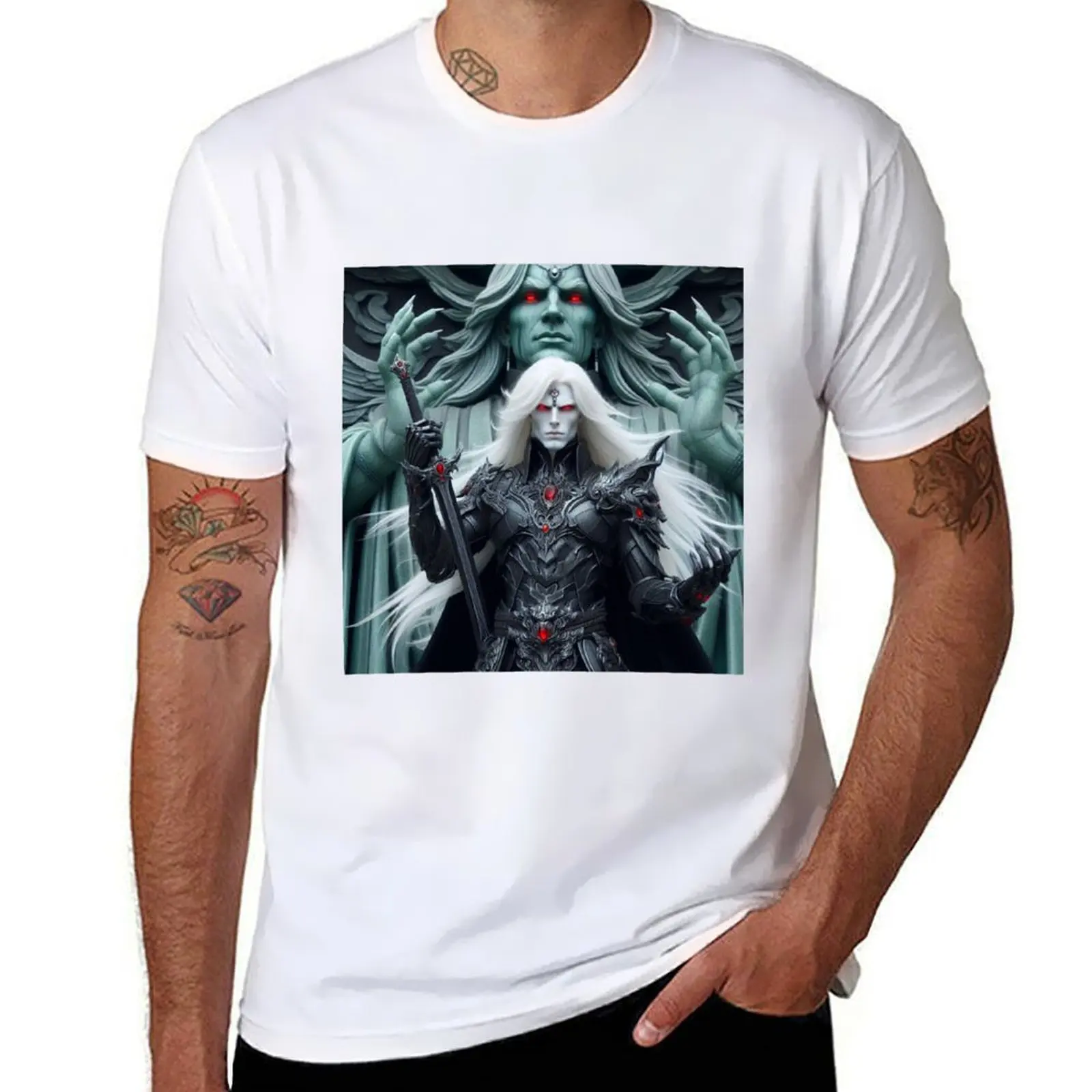 

man shirts tees Jade with for The Albino Arioch graphic prints Prince The Statue of t 2 T-Shirt & t shirts
