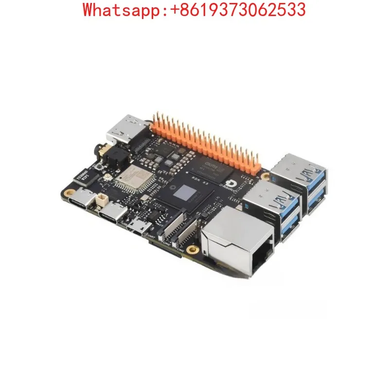 

Плата разработки D-Robotics RDK X5 на базе чипа Sunrise 5, восьмиядерный процессор Cortex A55, вычислительная мощность 10 TOPS для 4 ГБ/8 ГБ ОЗУ