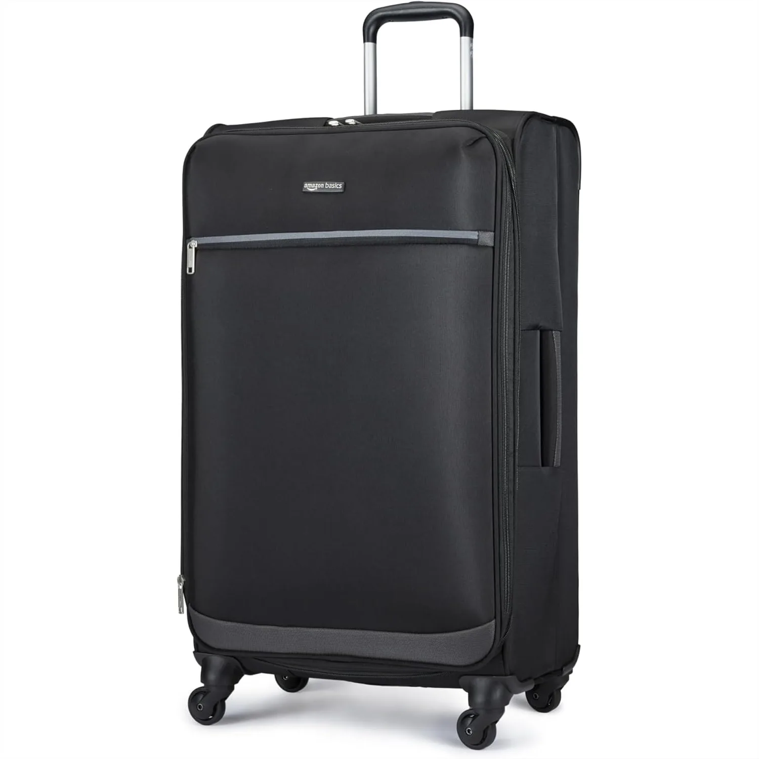 

Large Checked Softside Expandable Suitcase with 360-Degree Spinner Wheels, 28% More Space, Ultra-Light 7.9 lbs, Telescoping