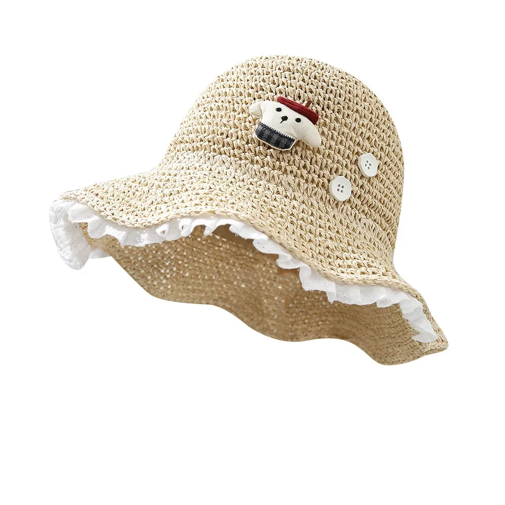 

2025 New Arrival! French - Inspired Elegant & Sweet Women's Oversized - Brim Straw Sun Hat - Perfect for Summer Beach Vacations