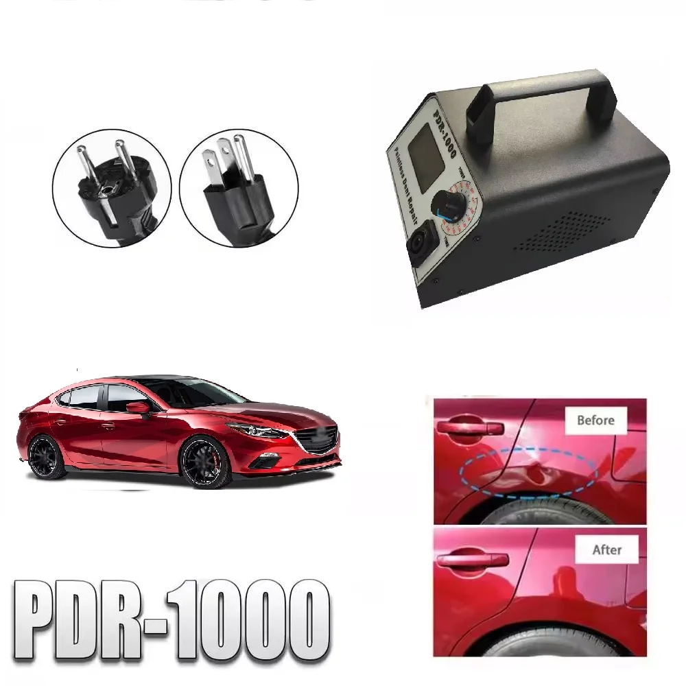 

Auto Body Painless Dent Repair Tool PDR Car Paint Dent Repair Tool Remover 1000W Induction Heater Tool Set Hot Box
