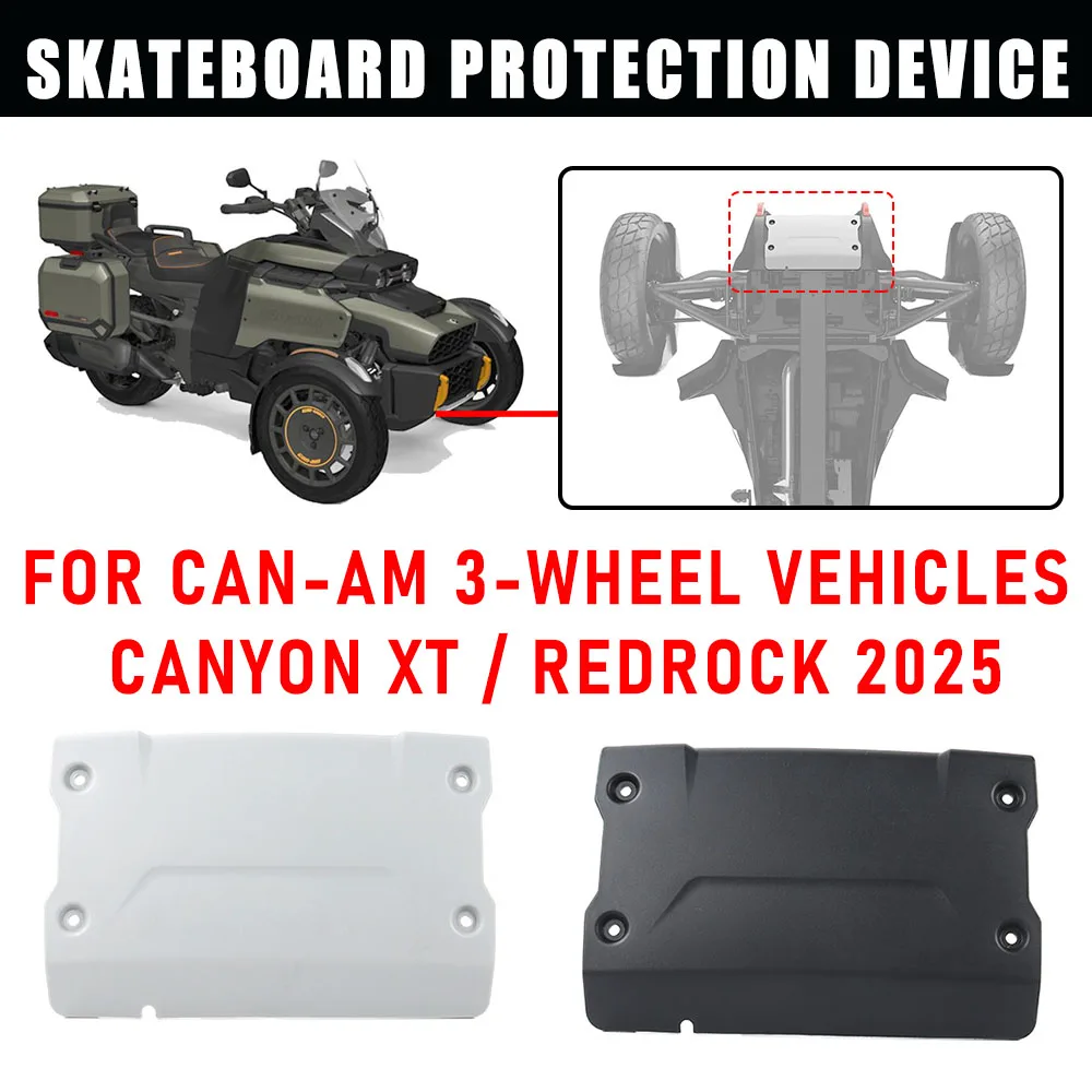 

Suitable FOR Can-Am 3-wheel Vehicles CANYON XT Canyon REDROCK 2025NEW Motorcycle Accessory Skid Plate Skidplate Guard Two Color