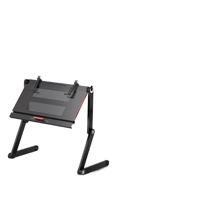 Lying on the bed computer desk with computer office notebook folding bracket lying flat in bed reading artifact