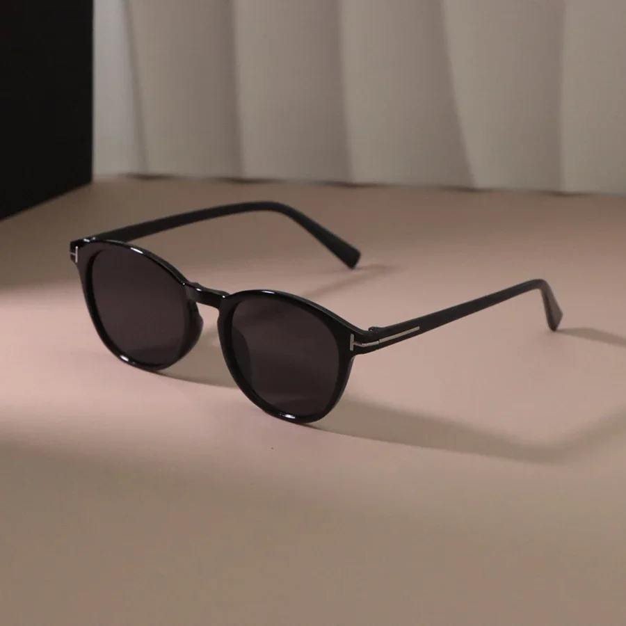 

Vintage Oval Sunglasses Women Men Brand Designer Sun Glasses Female Male Retro Fashion Plastic Punk Mirror Oculos De Sol