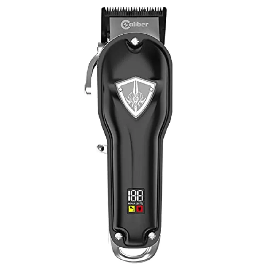 

.44 Magnum FMJ Cordless Clipper Kit - Professional Clippers for Hair Beard and Mustache - Rechargeable Grooming Electric Razor