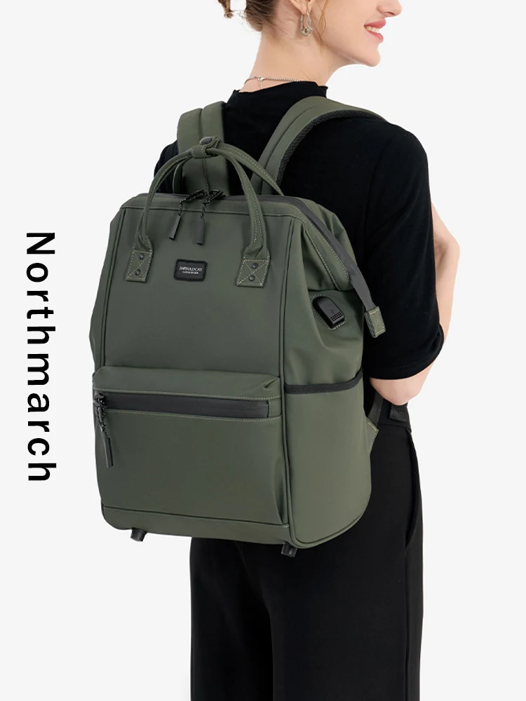 

Northmarch Large Capaci Women's Commuter Busin Travel Laptop Bag Bapa Casual Simple Sle Zipper Closure 2025 New