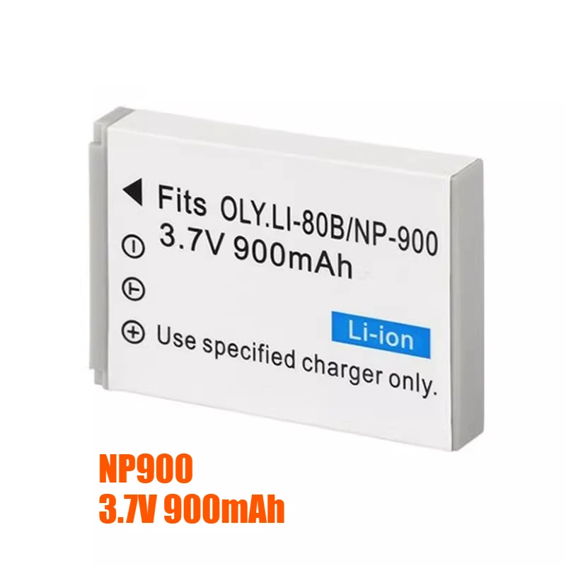 بطارية 3.7 فولت 900 مللي أمبير في الساعة NP900، لكاميرات هاير DM6331 DC-MA5B V1082 M85S M85 S61