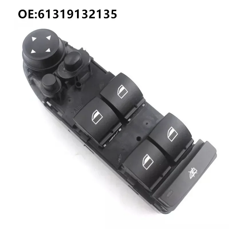 Master Power Window Lifter Control Switch for BMW E90 E91 318i 320i 325i 330i 335i Front Window Regulator Switch 61319132135