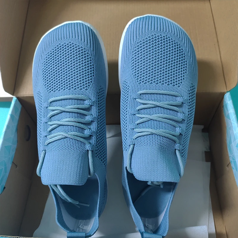 Chaussures de sport minimalistes à bout large pour hommes, chaussures de randonnée respirantes et confortables, noires, pour Fitness, course à pied, pour femmes