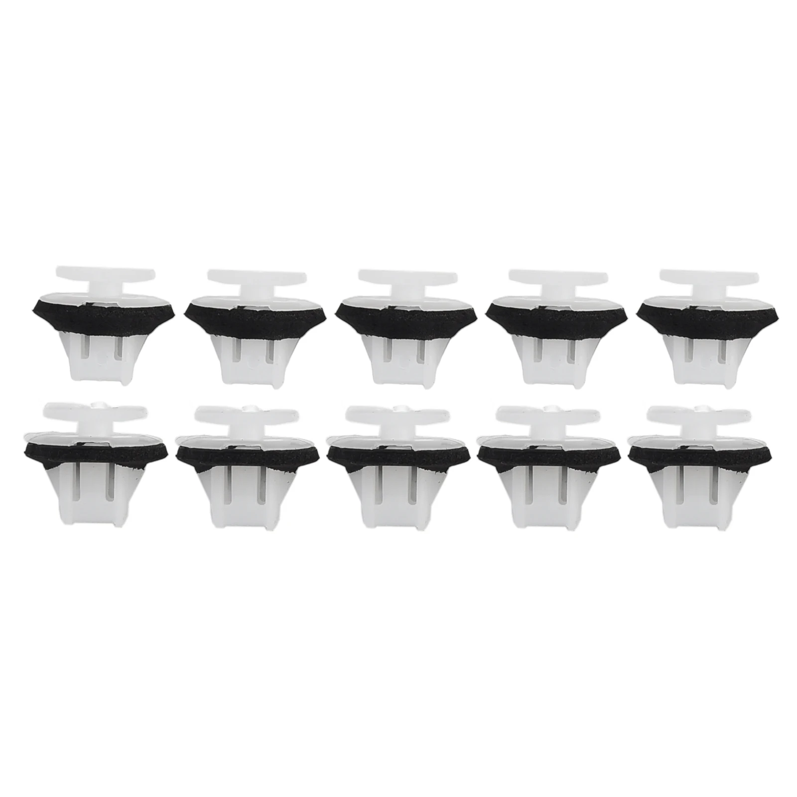 20Pcs Wheel Arch Trim Clips Front Rear Wing Moulding White&yellow Clip For Nissan Juke /X-Trail /Murano Models 76882-JG10A