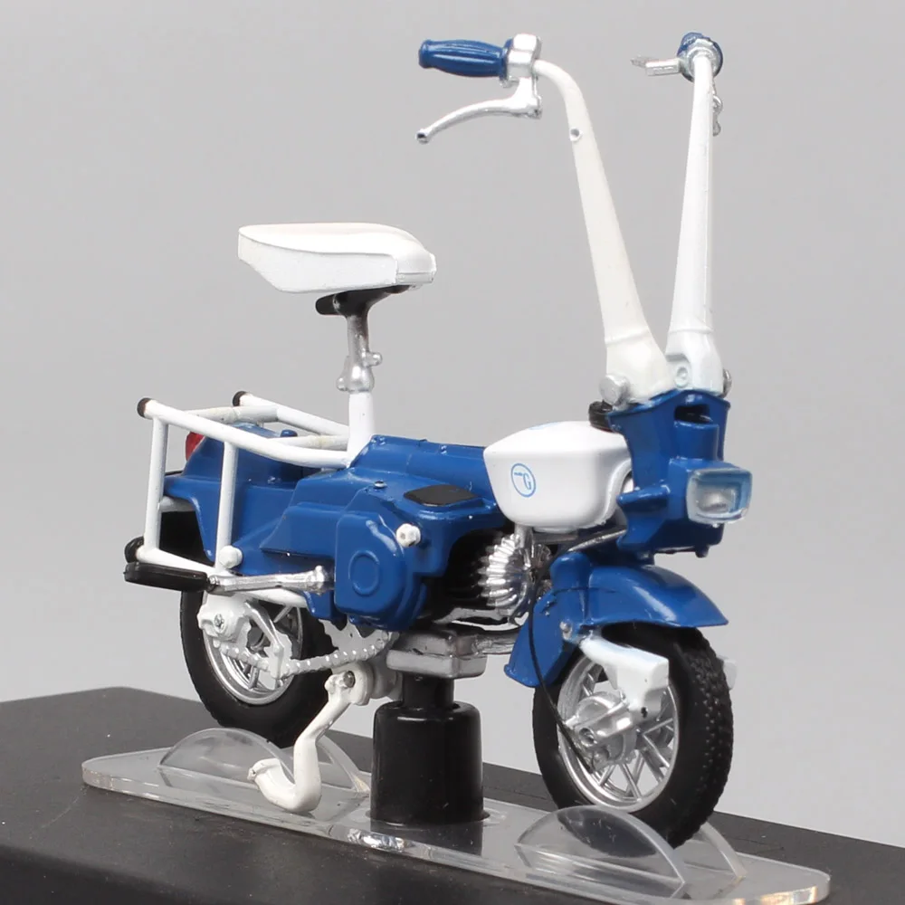 1/18 Scale Atlas Carnielli Moto Graziella La Serie Model Bike 50cc Moped Diecasts & Toy Vehicles Bicycle Motorcycle Replicas