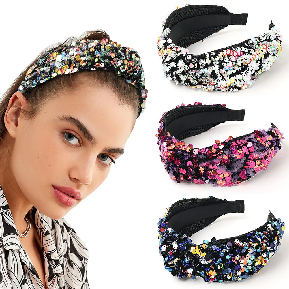 

Hairband Crystal Headband Vintage Headdress Women Headwrap Accessories Hoop Miss