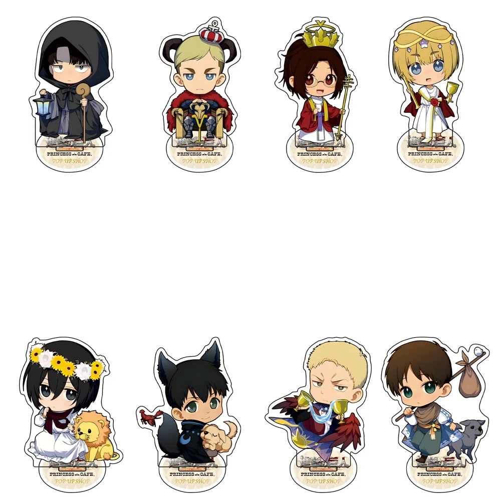 Cute New Anime Attack of Tian Acrylic Stand Ver. Engine for Fans Key Chain