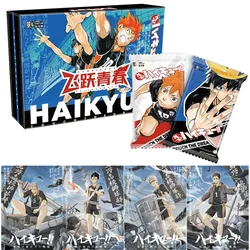 Haikyuu Cards Hinata Shoyo Kageyama Tobio Tsukishima Hotaru Anime Character Collection Cards Kids Toys Christmas Gift