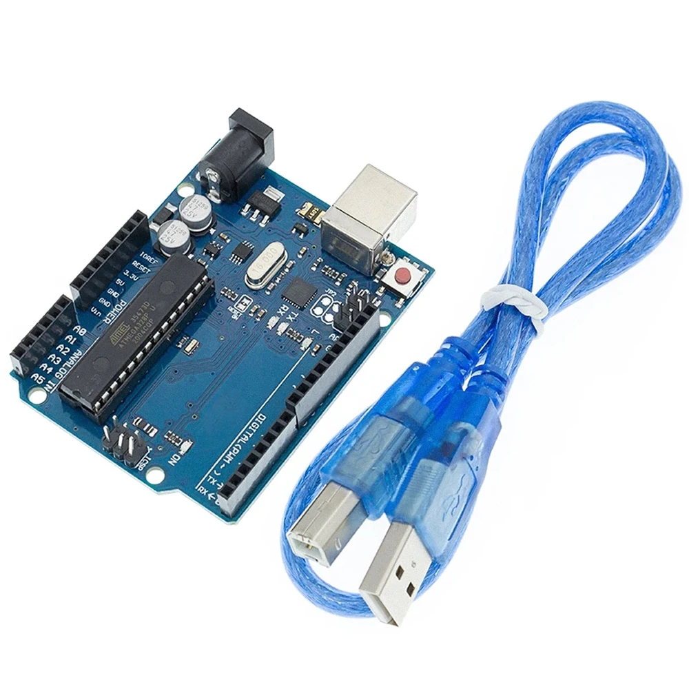 Módulo de placa de desarrollo DIP CH340 versión oficial ATmega16U2 con Cable de datos