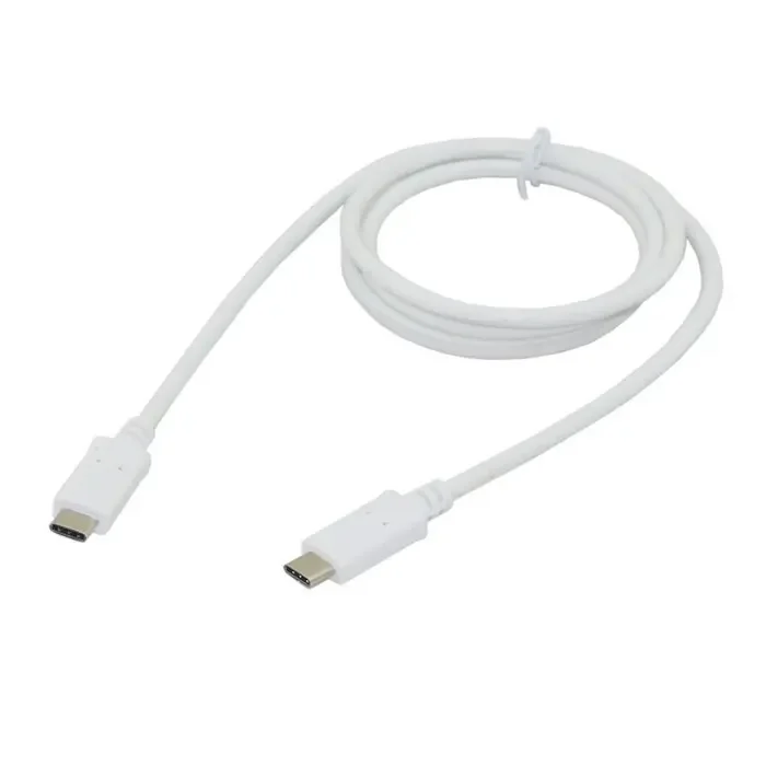 

Белый кабель USB-C USB 3.1 типа C «папа» для зарядного устройства «папа» C для Macbook и Chromebook, бесплатная доставка + номер отслеживания