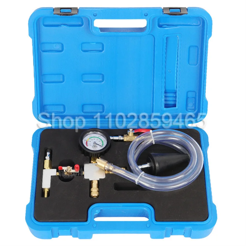 Upgraded Style Universal Car Radiator Cooling System Vacuum Purge Coolant Refill Tool Kit