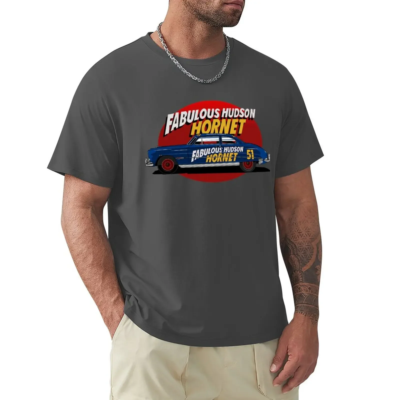 Fabulous Hudson Hornet illustration by petrothings T-Shirt shirts graphic tee man clothes tees oversized t shirt men