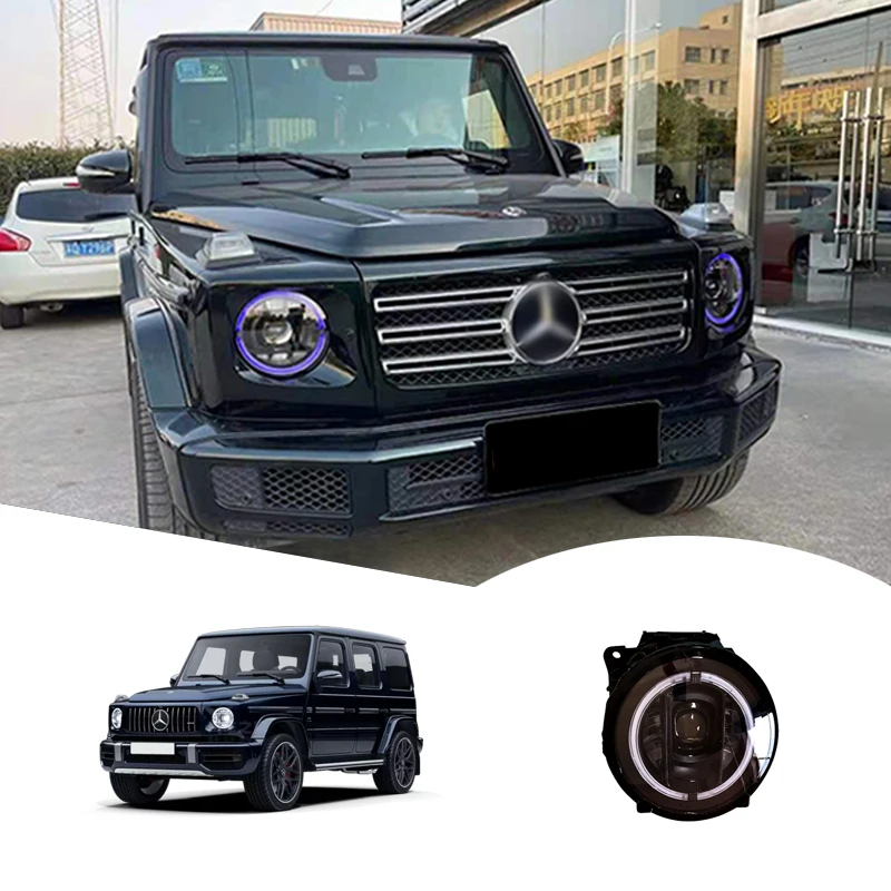 RHD modified LED head lamp spare parts Car exterior accessories headlight for Car Mercedes Benz 2018-2022