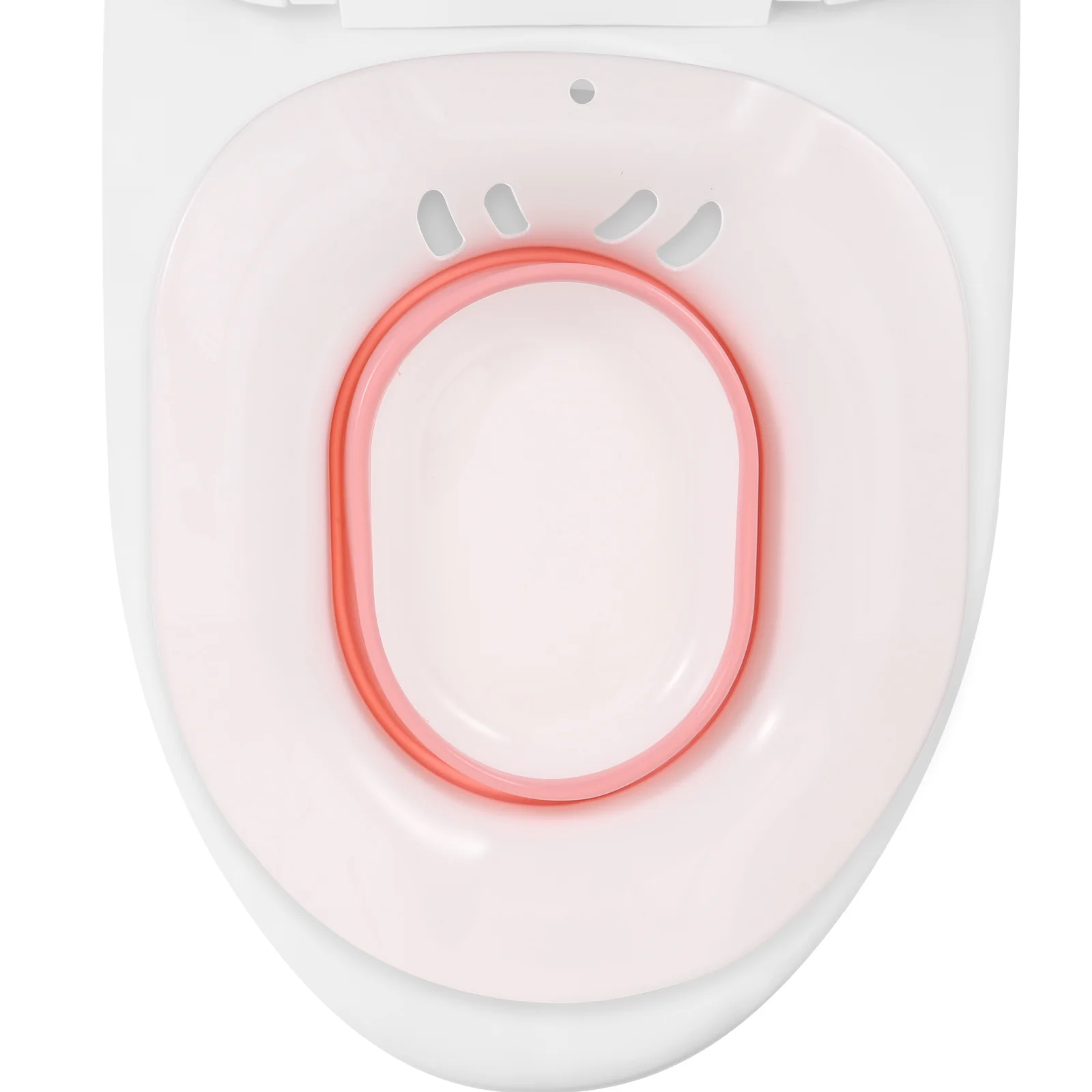 

Hip Bath Basin Postpartum Toilet Sitz Bath Collapsible Design Anti-Overflow Holes Smooth Surface Easy to Store