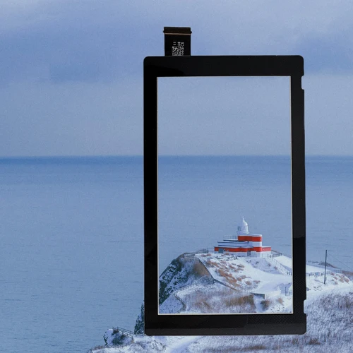 Pantalla táctil para Nintendo Switch Console V1 V2 digitalizador Panel de vidrio reemplazo reparación táctil digitalizador de cristal