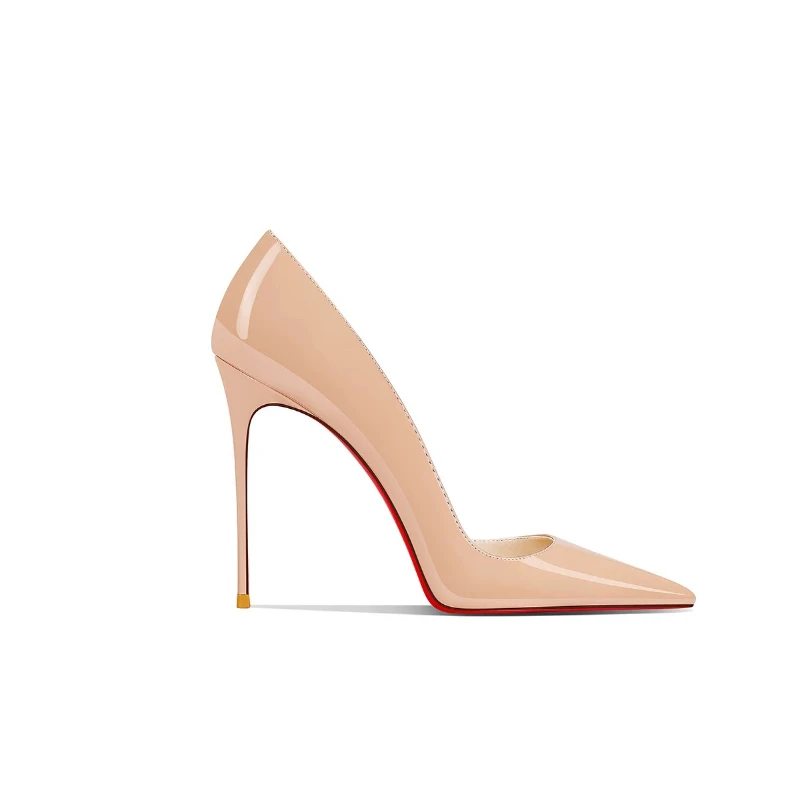 New side air style slim heels with pointed toes, gentle and sexy high heels, women's professional single shoes, women's shoes