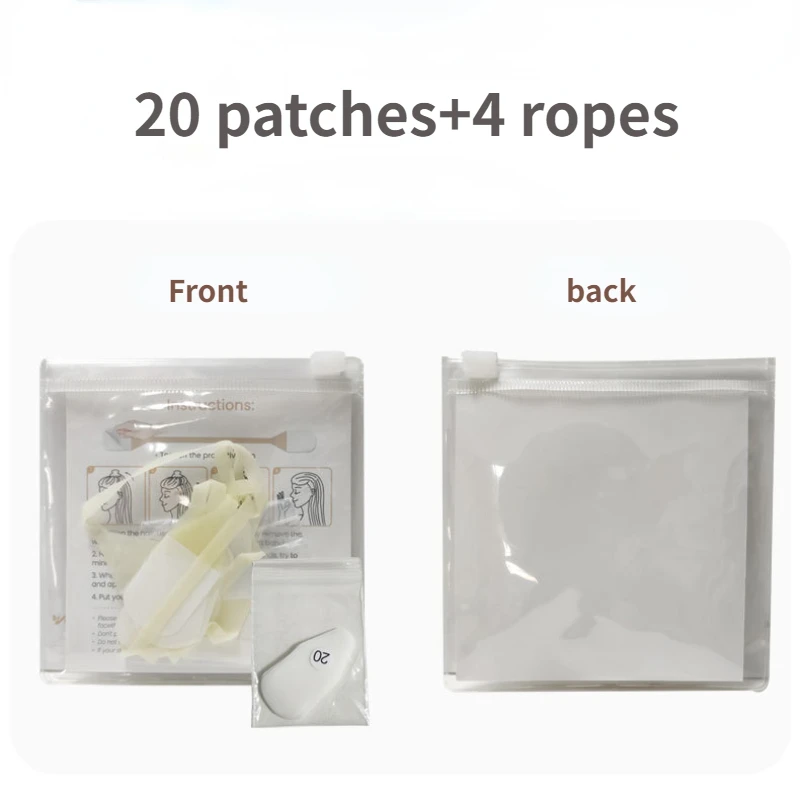 Onzichtbare gezichtsvermageringstape Rimpelverwijderingssticker Gezichtsstickers Hals Ooglifter Sticker Anti-aging patch Face Lift Tape