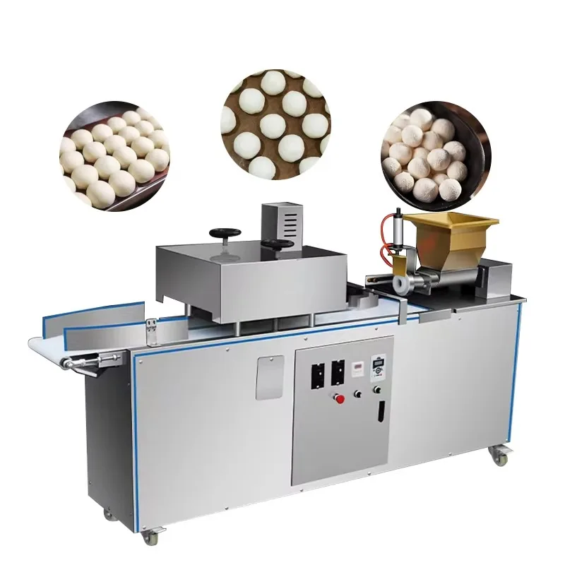 ماكينة تقطيع وتقسيم العجين الأوتوماتيكية التجارية بقوة 220 فولت لصنع البيتزا والخبز عالية الكفاءة للمطاعم