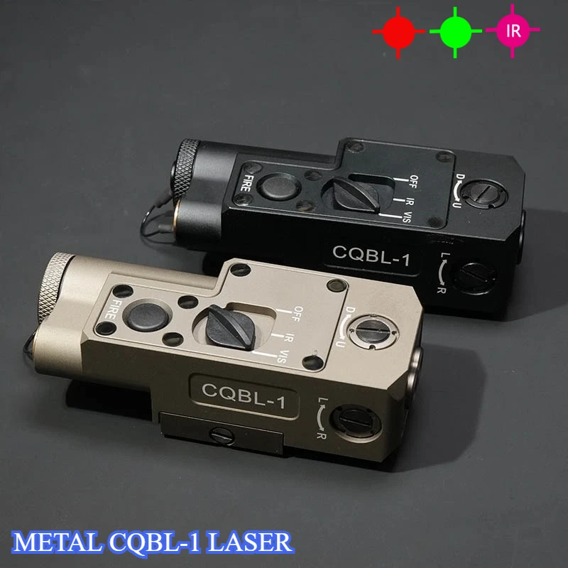 

SOTAC Тактическое снаряжение Страйкбол Металл CQBL-1 Красный Зеленый ИК-индикатор Подходит для 20 мм Рельсовый Охота CQBL Прицел Скаут Лампа Лазерная Указатель