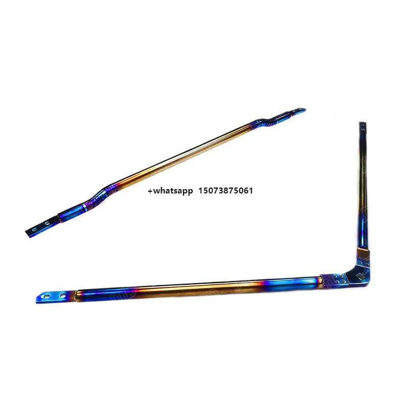 JTLD Performance Titanium Burnt Gold Intake Pipe System for  S58 Engine G8X M3 M4 Sturt Brace