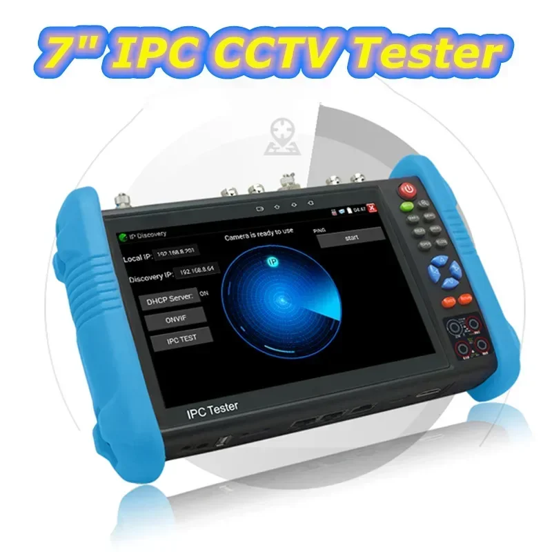 IPC-9800Clmovtadhs Pro Rj45 Network Tester Monitor Ip Tester HDMI Portable Monitor Camera Cctv Tester IPC-9800