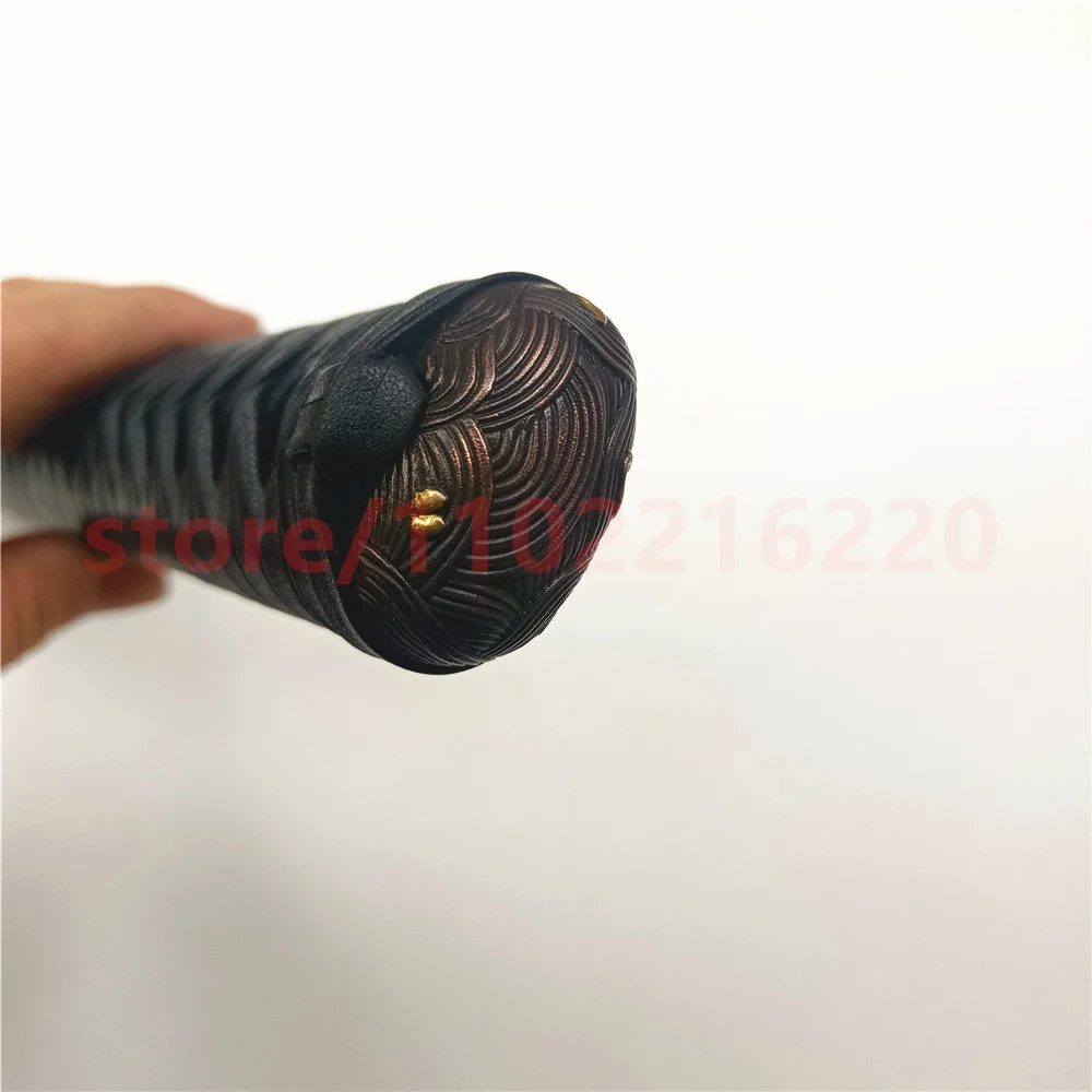 High Quality Tsuka Handle Hilt Copper Brass Fuchi Kashira Menuki For Real Japanese Japan Samurai Katana Sword Fittings New