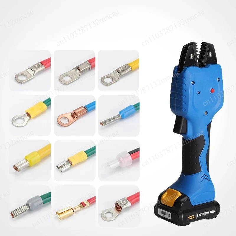 Electrician's Multi-Function Crimping Pliers with Copp Electric Hydraulic Terminal Block Cold Crimping Pliers Charging Miniature