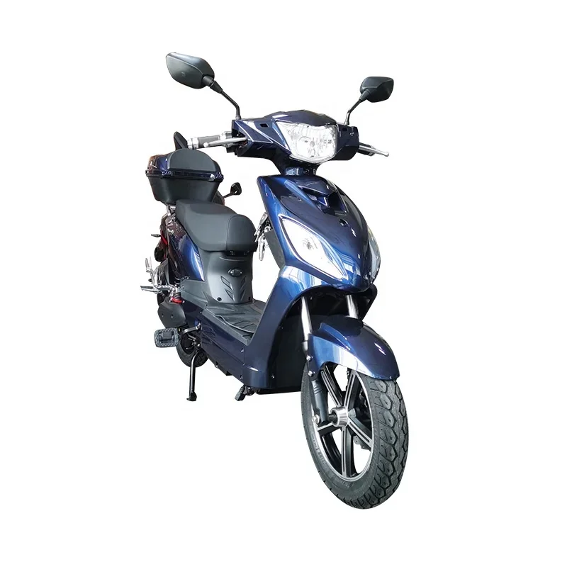 High Power 500w 750w 1000w Fat Tire Electric Motorbike Lithium Battery Electric Scooter With Seat Emoped With Pedals For Adult